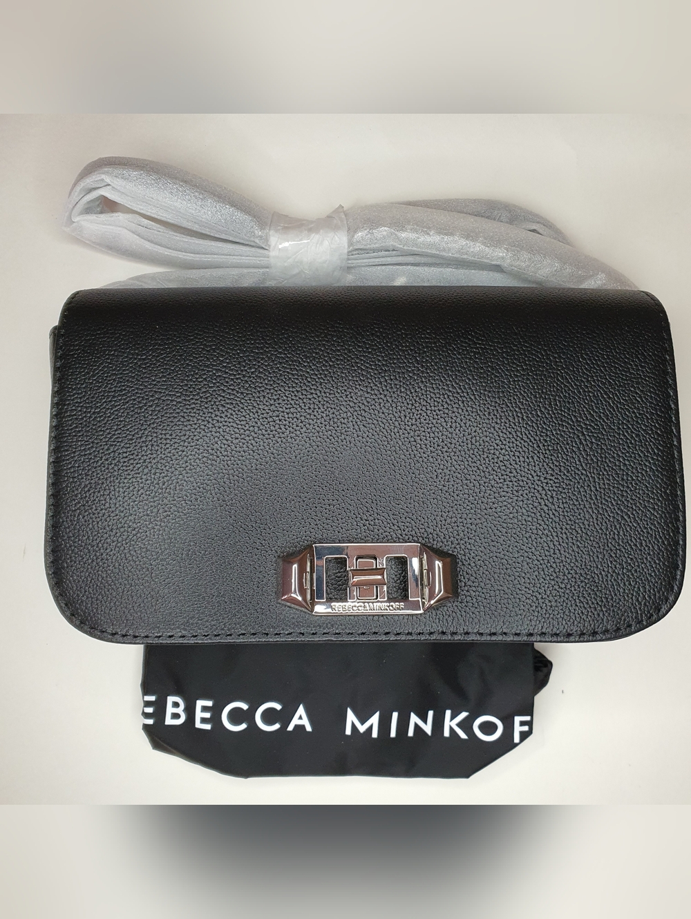 REBECCA MINKOFF Leather Amour Crossbody With Turn Lock Closure - NWT + FREE GIFT